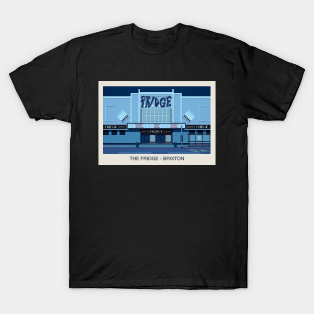 The Fridge Nightclub T-Shirt by brizzaleave